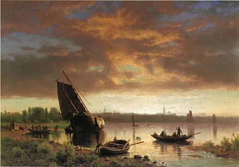 Bierstadt_Albert_Harbor_Scene_1860_69
